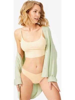 Homay Lazer Kesim Basic Bikini Külot - Tek Parça