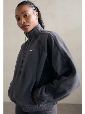 Nike Sportswear Therma-Fit Half-Zip Polar Oversıze Kadın Sweatshirt-Sportxstore