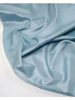 Kumaş Parça Nil Yeşili Sentetik Astar Kumaş Ince Kaygan Eteklik & Ceket Astarlık 150X200CM
