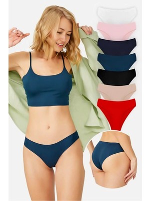 Homay 7'li Lazer Kesim Basic Bikini Külot