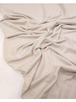 Kumaş Parça Bej Ince Triko Kumaş Şık Yumuşak Dökümlü Hırkalık & Bluzluk 150X190CM