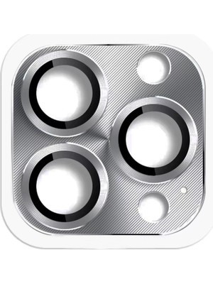 Durukar®  iPhone 16 Pro Max Pers Alüminyum Kamera Lens - Gri
