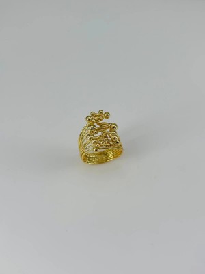 Uravas Store 14 K Gold Kaplama Yüzük