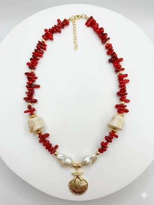 Uravas Store Sunny Details Mercan Kolye