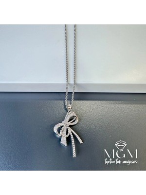 Uravas Store Zirkon Taşlı Fiyonk Kolye