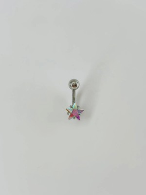 Uravas Store Yıldız Detaylı Göbek Piercing