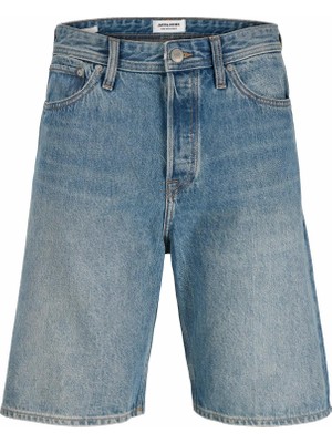 Jack & Jones Jack Jones Alex Classıc Baggy Fit Erkek Jean Şort 12269532