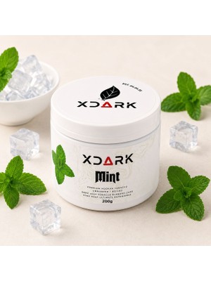 X-Dark Mint Nargile Marmelatı ve AROMASII200G Yoğun Nane Aroması Maksimum Ferahlık, Yumuşak Içim & Uzun Süre Kalıcı