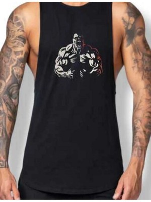 Fitness Gym Tank Top Sporcu Atleti