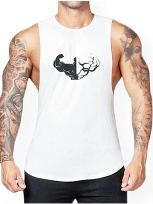 Fitness Gym Tank Top Sporcu Atleti