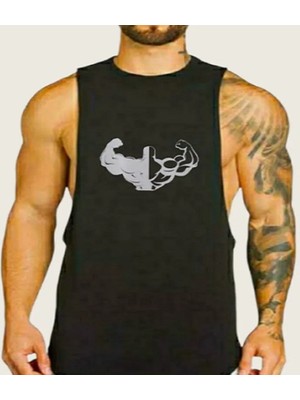 Fitness Gym Tank Top Sporcu Atleti