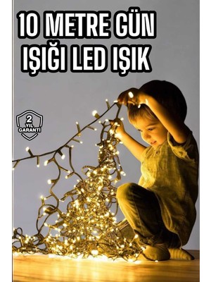 Kaufhier 10 Metre LED Işık Saçaklı Dekoratif Şerit LED