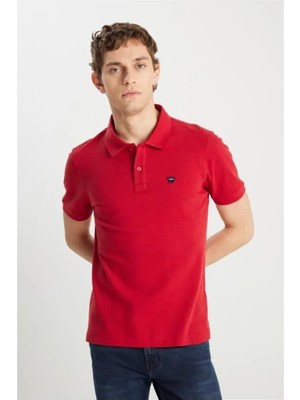 Wrangler Regular Fit Polo Yaka Erkek T-Shirt W7D5K4XX2T600