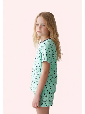 Gagarikids Kız Çocuk Pijama Takımı