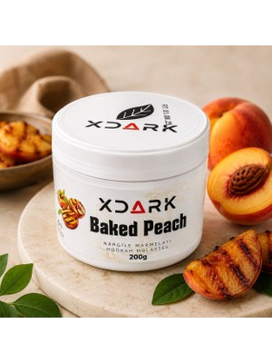 Adalya X-Dark Baked Peach Nargile Marmelatı ve Aroması 200 G