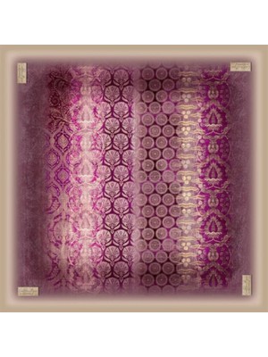 La Boutique Yaz Serinliği Güz Eşarp - 90 x 90 -2486ASM - 02