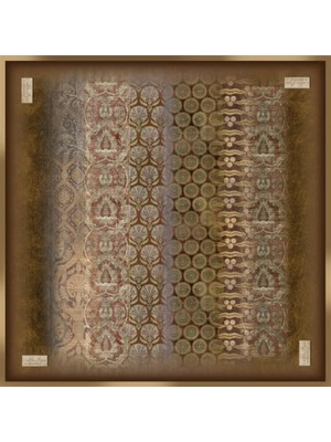 La Boutique Yaz Serinliği Güz Eşarp - 90 x 90 -2486ASM - 04