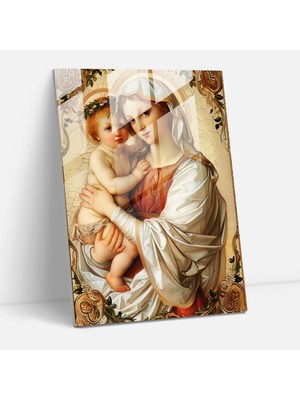 Popcas Raffaello Sanzio Motifli Cam Tablo