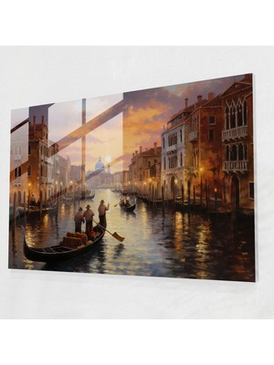 Popcas Roma Temalı Dekoratif Cam Tablo