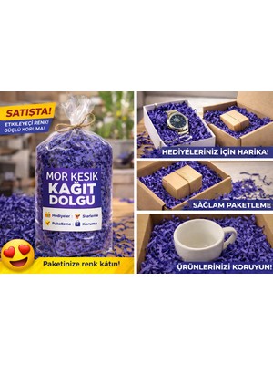 Orbak Kağıtçılık Morcivert Z Zigzag Kırpık Kâğıt 100 gr – Hediye Kutu Içi Dolgu & Paketleme Süsleme
