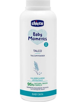 Chicco Baby Moments Doğal Talk Pudra 150 gr (2 Adet)