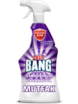 Cillit Bang Dezenfektan Mutfak Temizleyici Sprey 750 ml 3 Adet