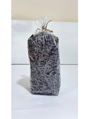 Orbak Kağıtçılık Gri Z Zigzag Kırpık Kâğıt 50 gr – Hediye Kutu Içi Dolgu & Paketleme Süsleme