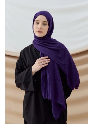 Modakaşmir Likya Kaymayan Bambu Şal – 4 Mevsim Nefes Alan Yumuşak Doku