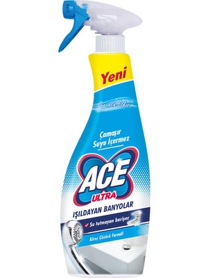 Ace Çamaşır Susuz Banyo Temizleme Spreyi 700ML 2 Adet