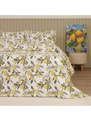 Matmel Soft Fresco Çift Kişilik Pike Takımı - Beyaz