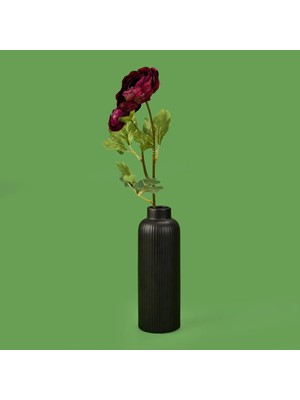 Matmel Deco Rose Dal Çiçek - Koyu Pembe - 66 cm