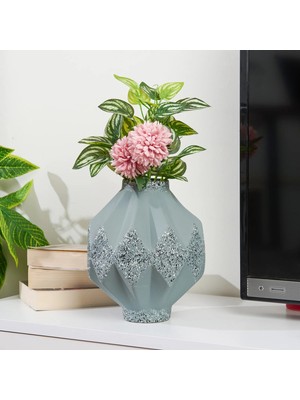Matmel Deco Anitta Vazo - Gri - 24 cm