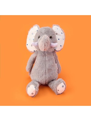 Matmel Soft Fil Figürlü Yastık - Gri - 37X36 cm