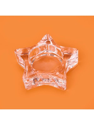 Matmel Deco Star Mumluk - Şeffaf - 6,8x3 cm