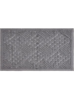 Matmel Soft Kağan 2'li Banyo Paspası - Gri - 60X100 cm + 50X60 cm
