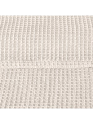 Matmel Soft Rete Tek Kişilik Pike - Beyaz - 160X220 cm