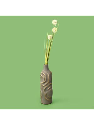 Matmel Deco Allium Dal Çiçek - Yeşil - 87 cm