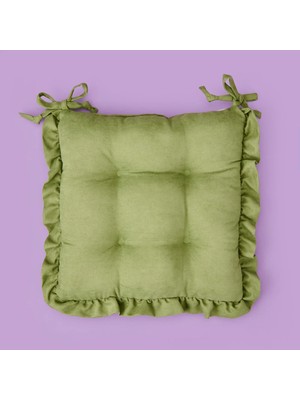 Matmel Soft Nora Sandalye Minderi - Yeşil - 40X40 cm
