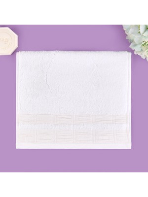 Matmel Soft Golden Star Shiny El Havlusu - Ekru - 30X50 cm