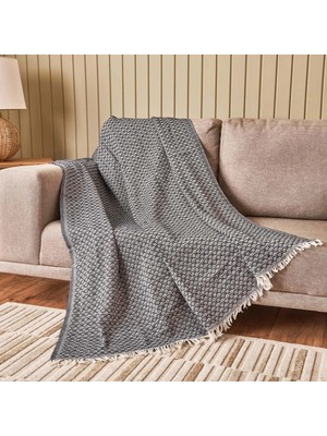Matmel Soft Bety Koltuk Örtüsü - Lacivert - 130X170 cm