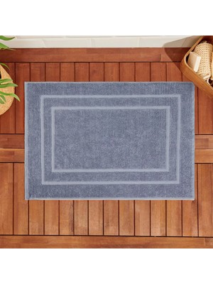 Matmel Soft Premium Ayak Havlusu - Mavi - 50X70 cm