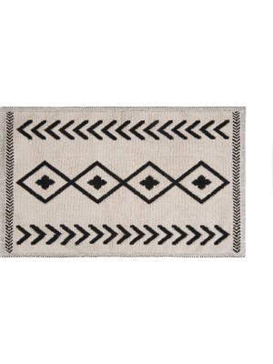 Matmel Soft Antik 2'li Banyo Paspası - Ekru - 60X100 cm + 50X60 cm