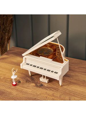 Matmel Balerinli Piyano Tasarımlı Müzik Kutusu