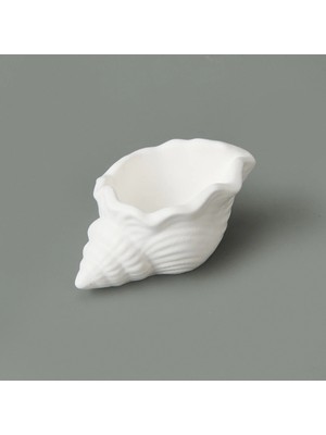 Matmel Deco Nautilius Dekor - Beyaz - 10 cm