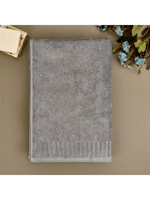 Matmel Soft Patte Banyo Havlusu - Gri - 70X140 cm