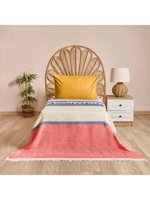 Matmel Soft Mesyth Tek Kişilik Yatak Örtüsü - Mercan - 160X220 cm