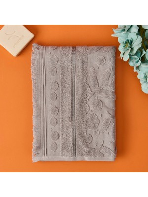 Matmel Soft Zeleno Yüz Havlusu - Gri - 50X70 cm