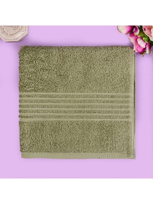 Matmel Soft Samantha Yüz Havlusu - Haki - 50X100 cm
