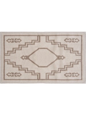 Matmel Soft Klas 2'li Banyo Paspası - Ekru / Bej - 60X100 cm + 50X60 cm