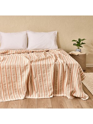 Matmel Soft Avena Çift Kişilik Yatak Örtüsü - Renkli - 220X230 cm